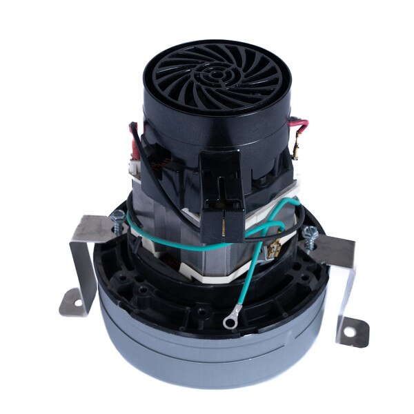 close up of motor put together